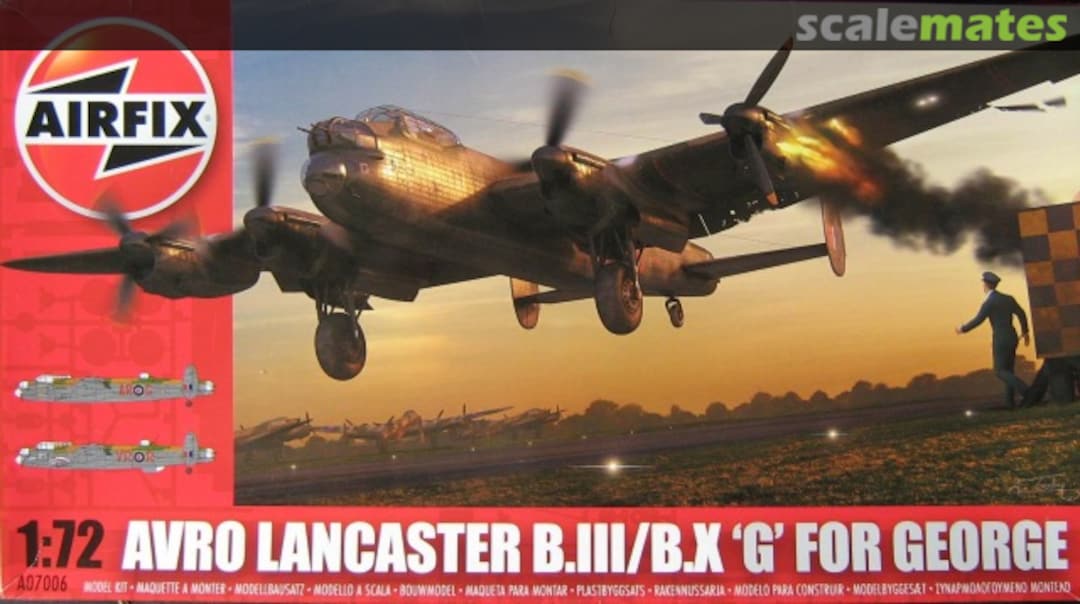 Boxart Avro Lancaster B.III/B.X A07006 Airfix