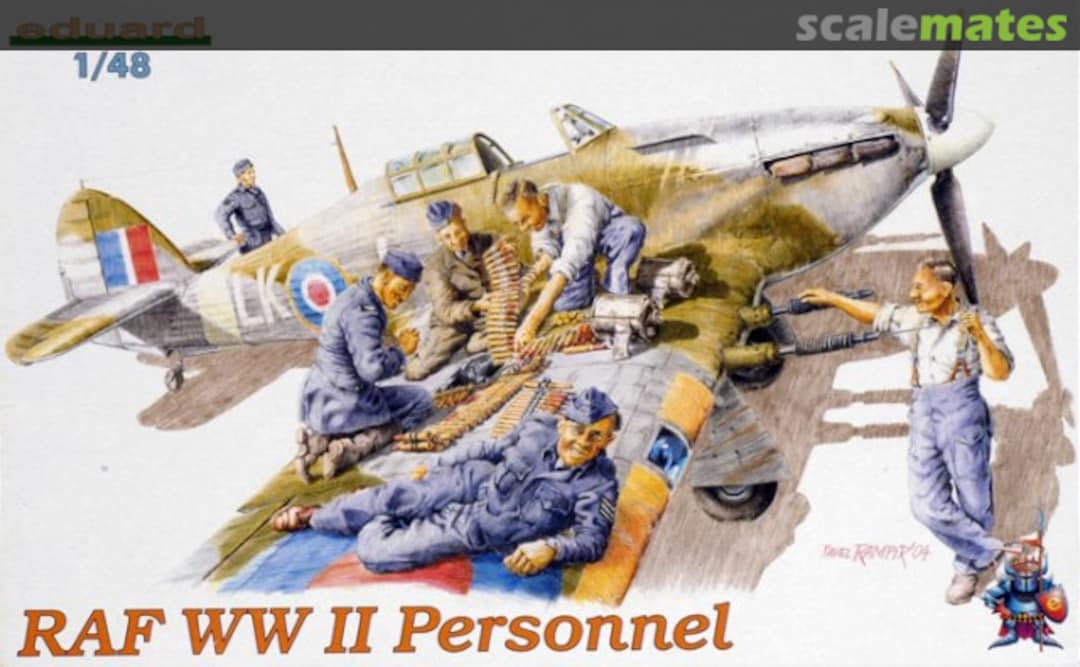 Boxart RAF WWII Personnel 8508 Eduard