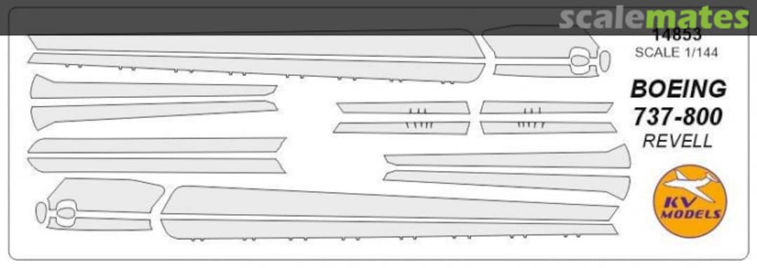 Boxart Boeing 737-800 14853 KV Models