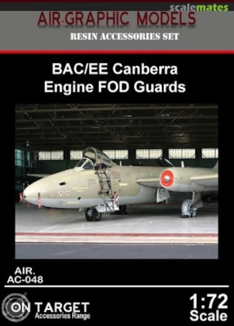 Boxart BAC/EE Canberra Engine FOD Guards AIR.AC-048 Air-Graphic Models