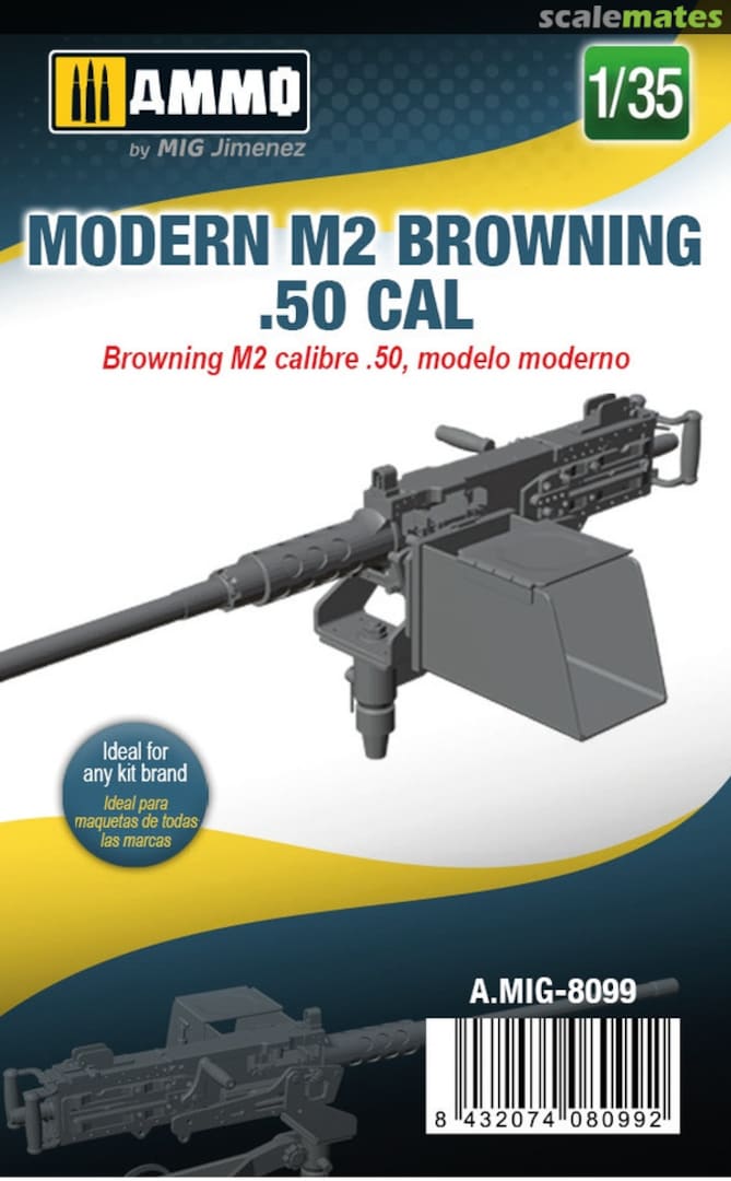 Boxart Modern M2 Browning .50 cal A.MIG-8099 Ammo by Mig Jimenez