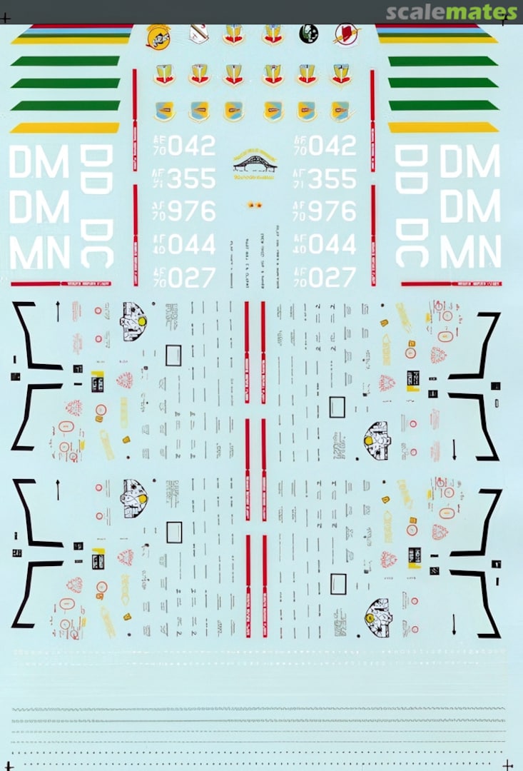 Boxart A-7D Corsair USAF 72-0116 Microscale