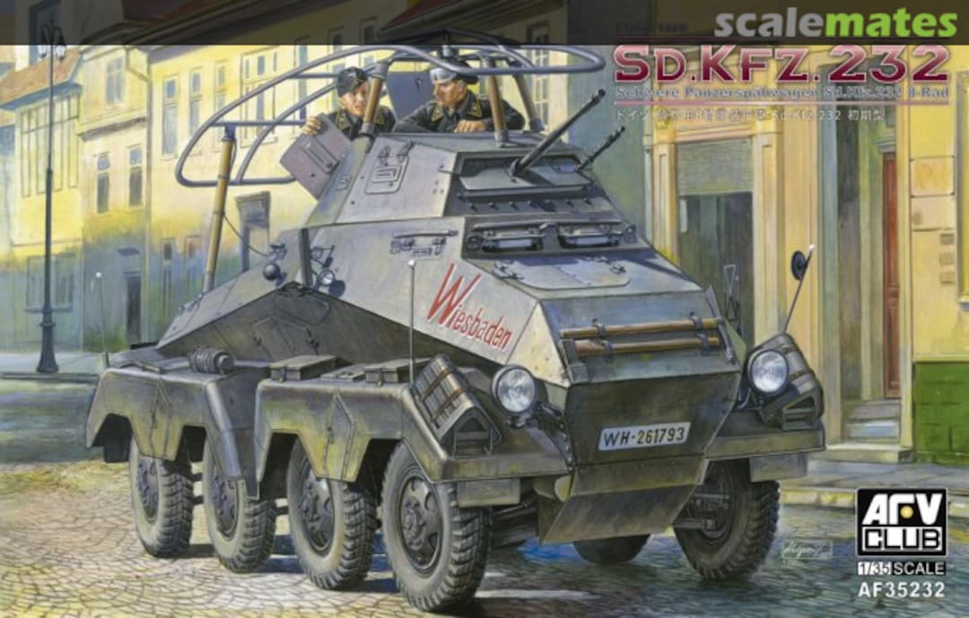 Boxart Sd.Kfz.232 AF35232 AFV Club