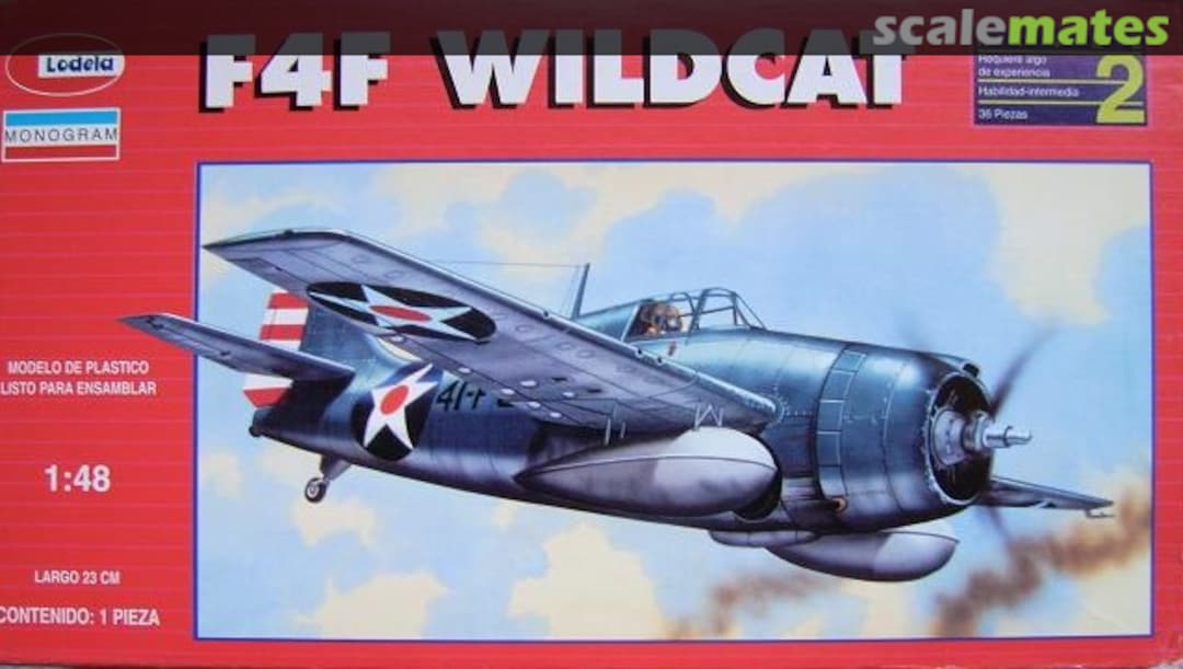 Boxart F4F WILDCAT 5220 Monogram/Lodela