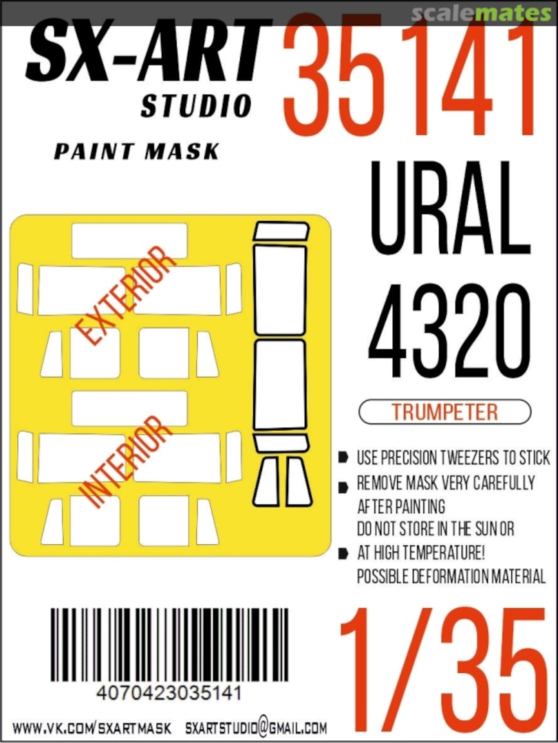 Boxart Ural 4320 masks 35141 SX-Art