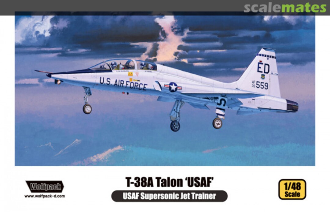 Boxart T-38A Talon 'USAF' WP10001 Wolfpack