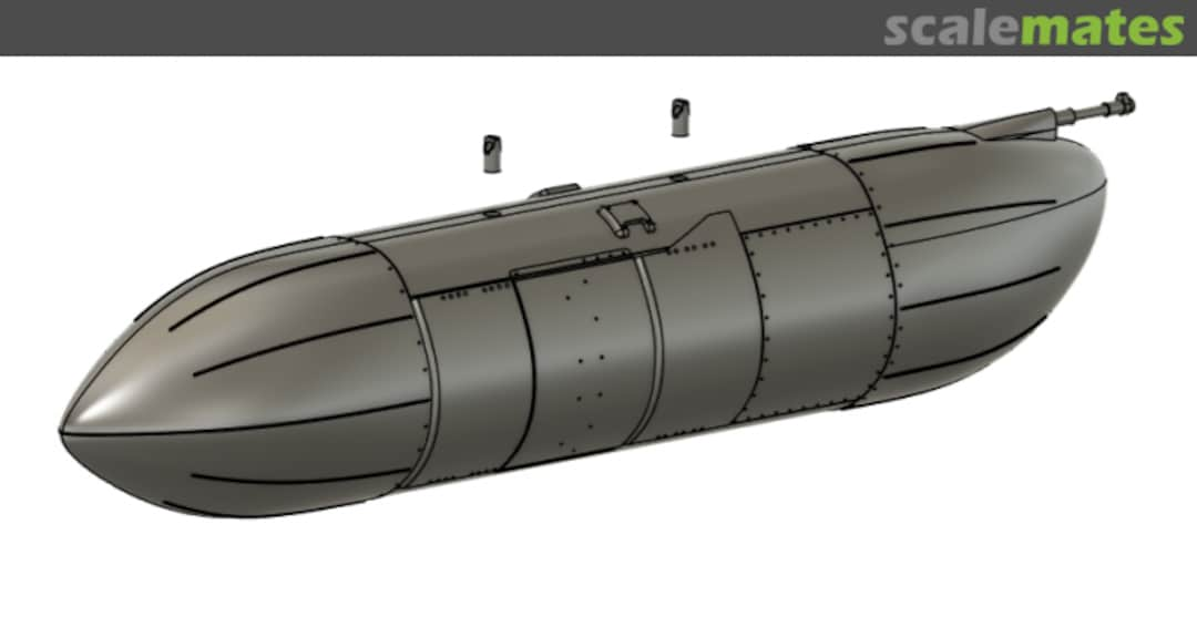 Boxart AN/ALQ-249 Next Generation Jammer (NGJ) WOL721408 Wolf 3D Resin Parts