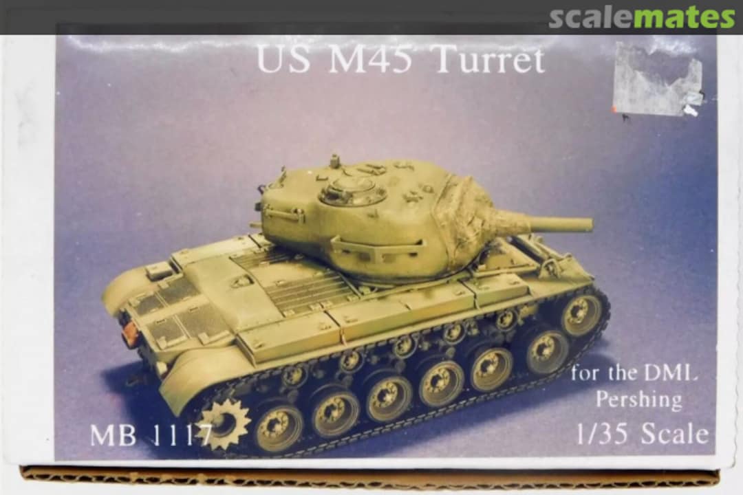 Boxart US M45 Turret MB1117 MB Models