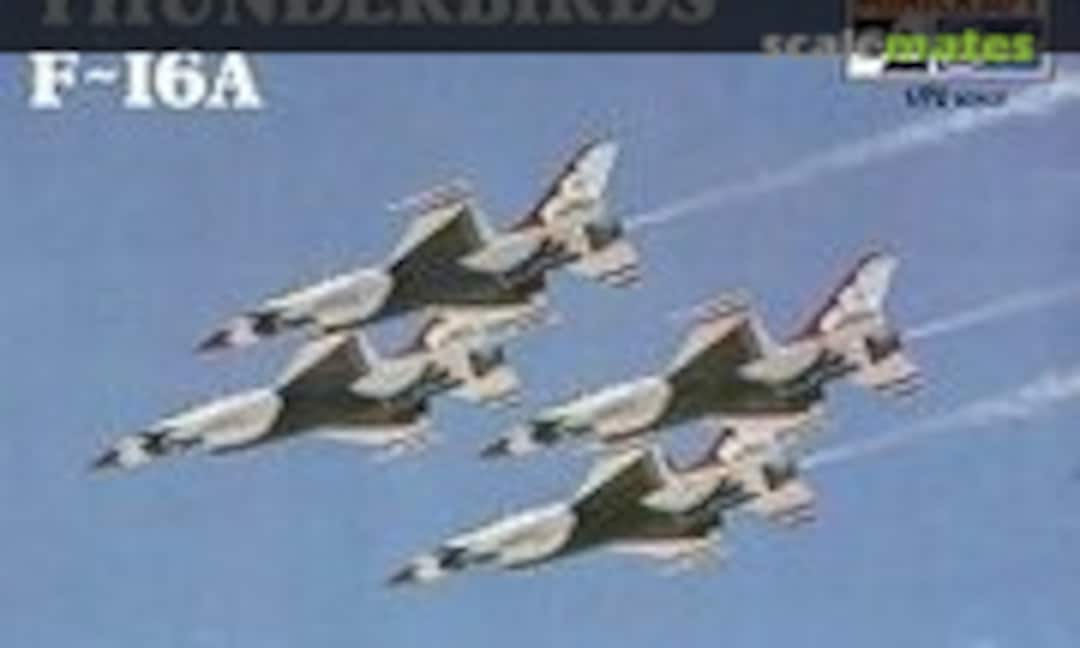 1:72 Thunderbirds F-16A (Minicraft Hasegawa 1201)