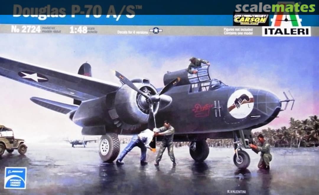 Boxart Douglas P-70 A/S 2724 Italeri