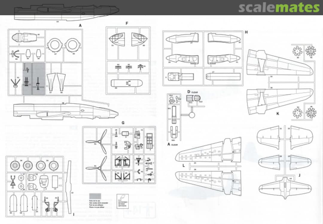 Contents Douglas P-70 A/S 2724 Italeri