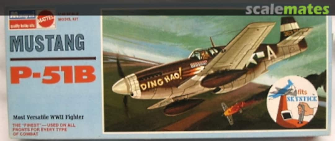 Boxart Mustang P-51B 6806 Monogram/Mattel