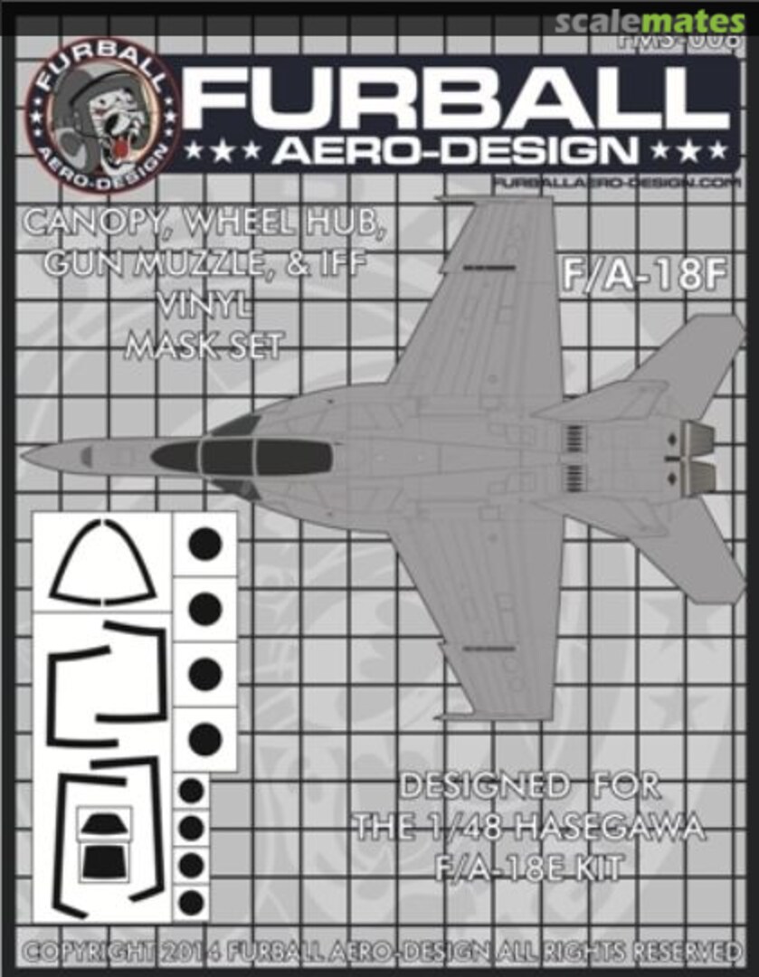 Boxart F-18F Super Hornet FMS-008 Furball Aero-Design