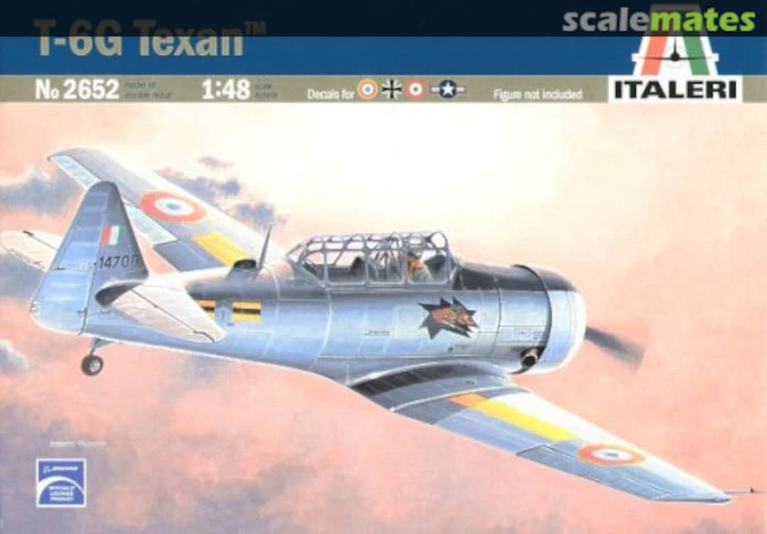 Boxart T-6G Texan 2652 Italeri