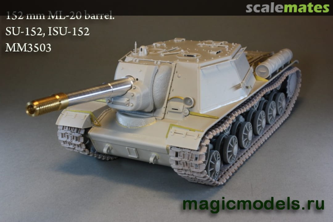 Boxart 152 mm barrel howitzer ML-20. MM3503 Magic Models