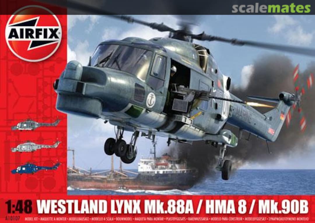 Boxart Westland Lynx Mk.88A/HMA 8/Mk.90B A10107 Airfix