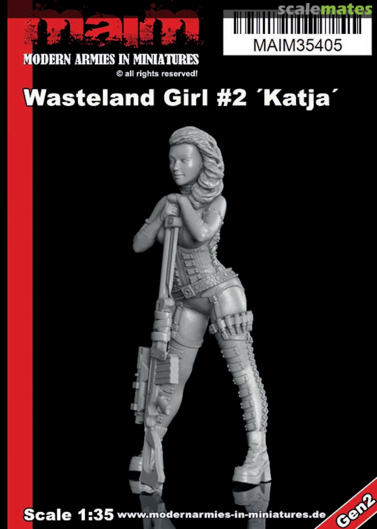 Boxart Wasteland Girl #2 "Katja" MAIM35405 MAiM