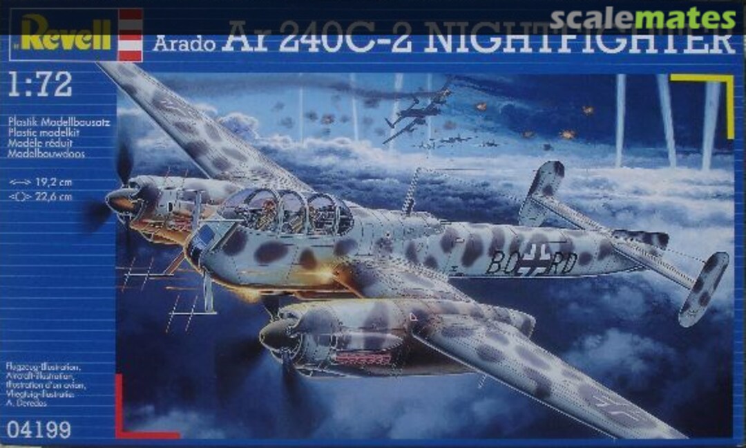 Boxart Arado Ar 240C-2 Nightfighter 04199 Revell