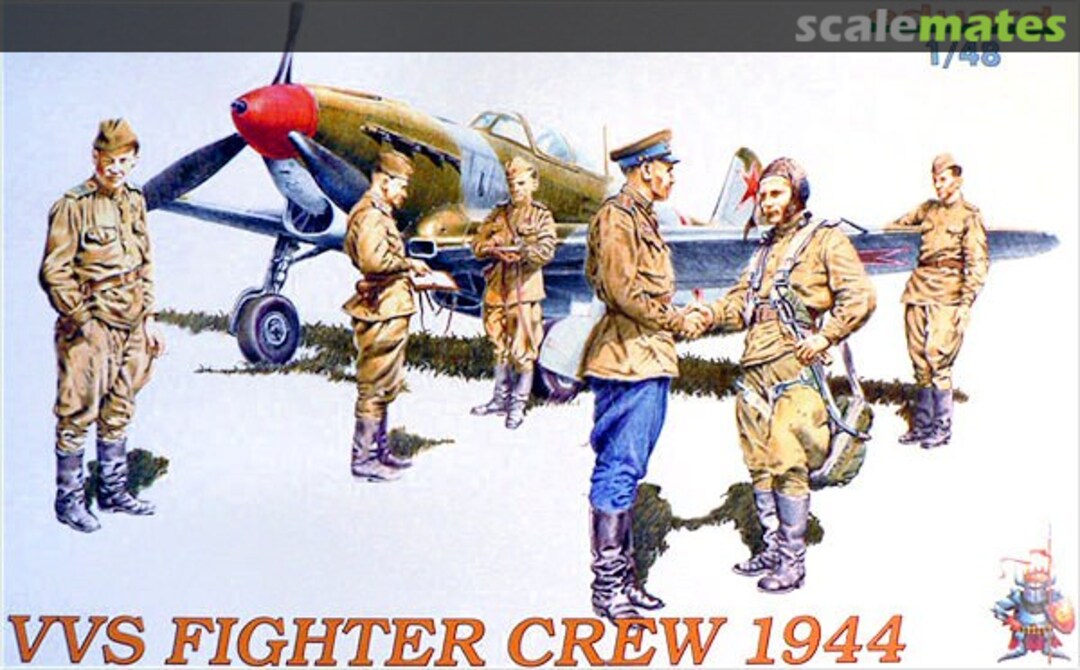 Boxart VVS Fighter Crew 1944 8509 Eduard