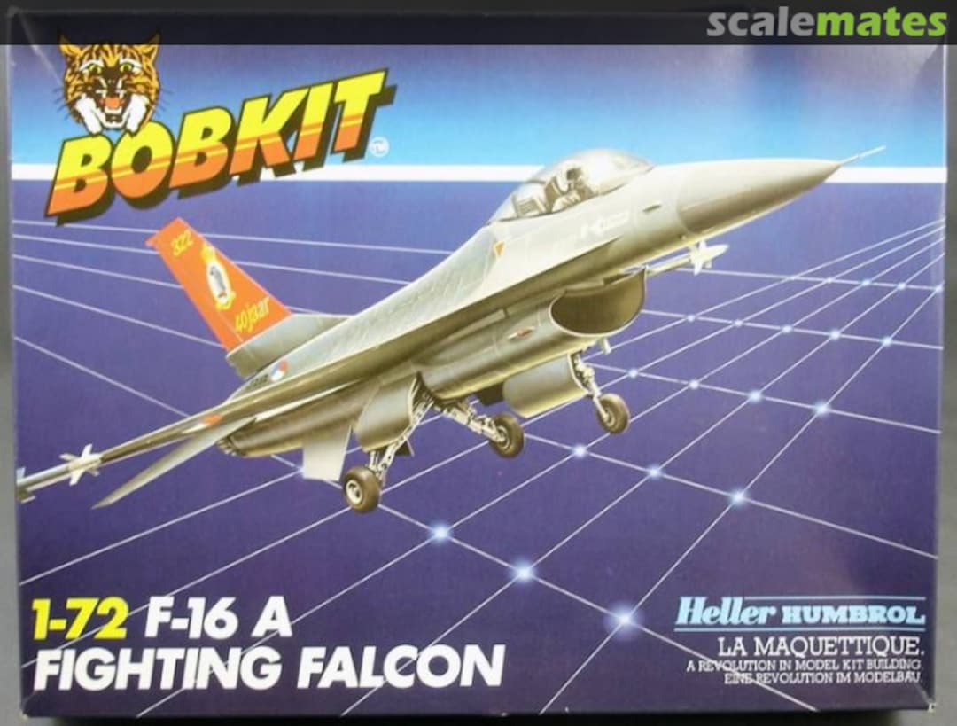 Boxart F-16A Fighting Falcon 3005 Heller Humbrol