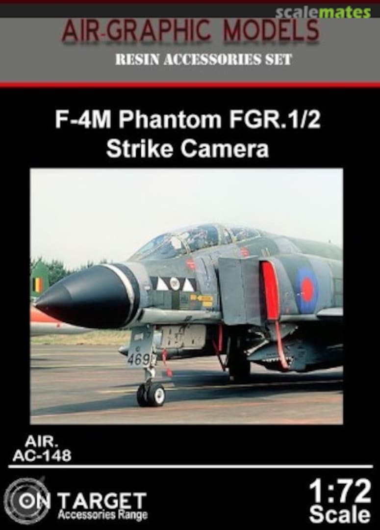 Boxart F-4M Phantom FGR1/2 Strike Camera AIR.AC-148 Air-Graphic Models