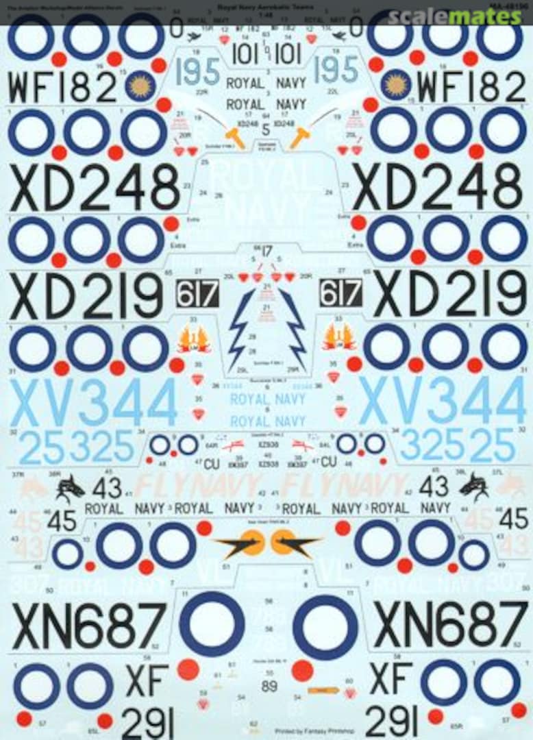 Contents Royal Navy Aerobatics Display Teams MA-48196 Model Alliance