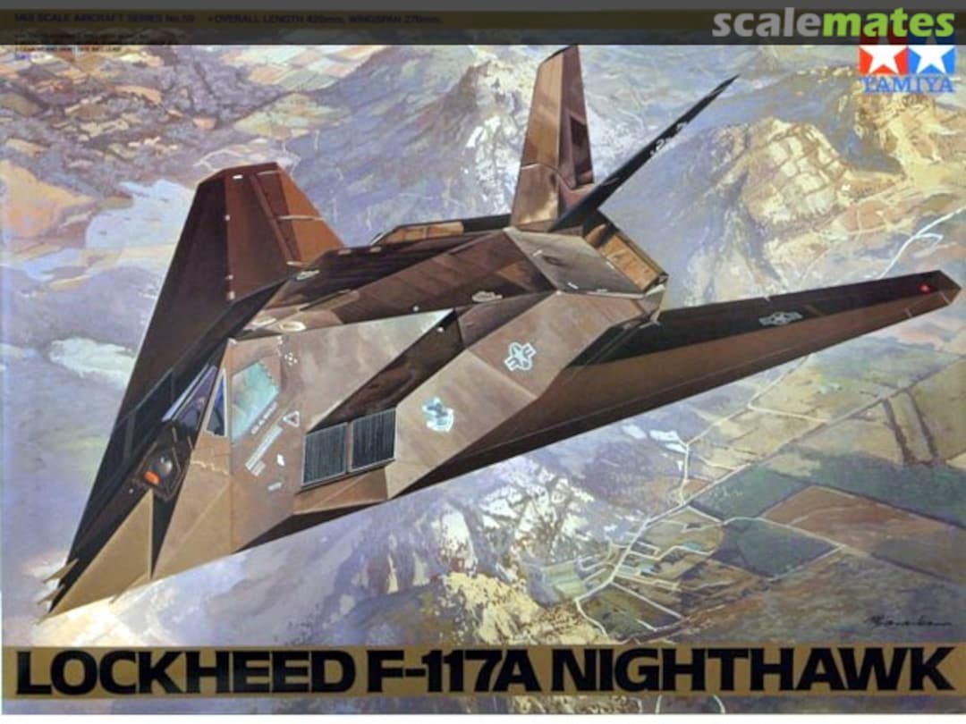 Boxart Lockheed F-117A Nighthawk 61059 Tamiya