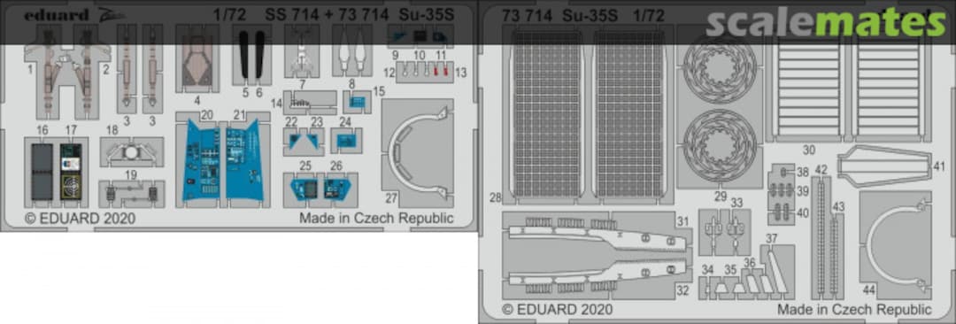 Boxart Su-35S 73714 Eduard