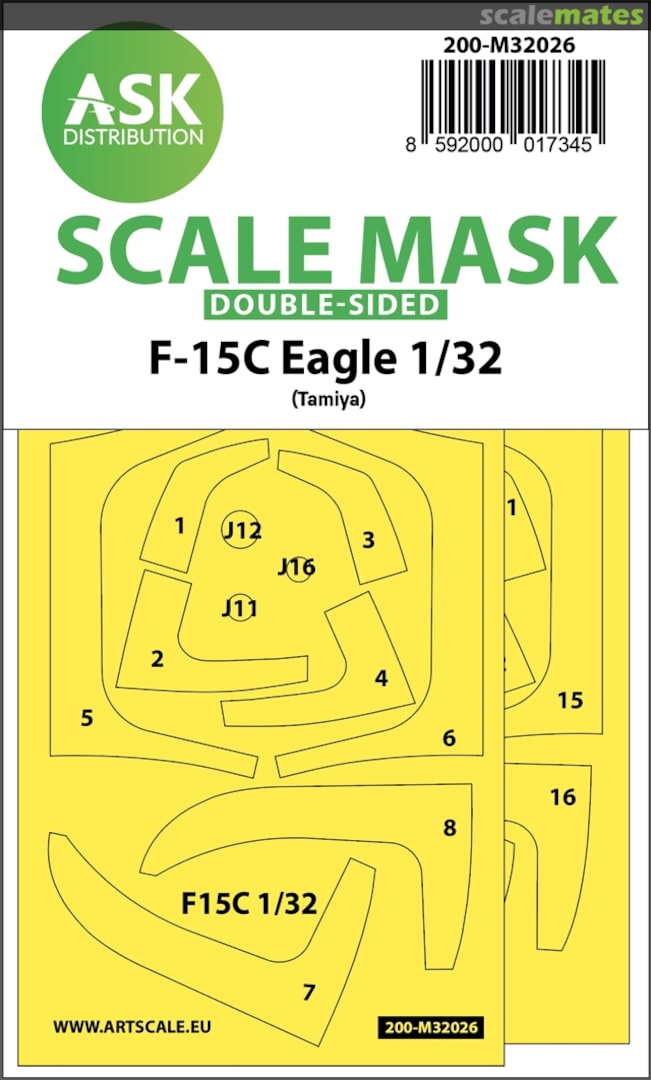 Boxart F-15C Eagle 200-M32026 ASK