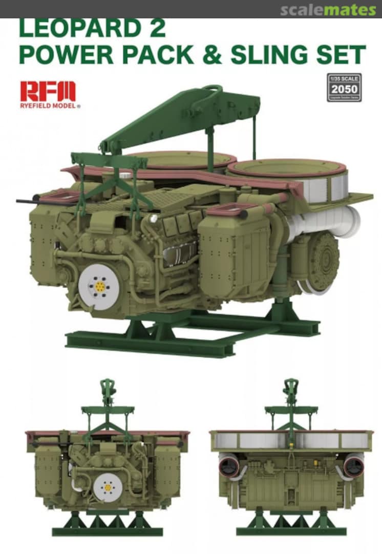 Boxart Leopard 2 Power pack & Sling set 2050 Rye Field Model