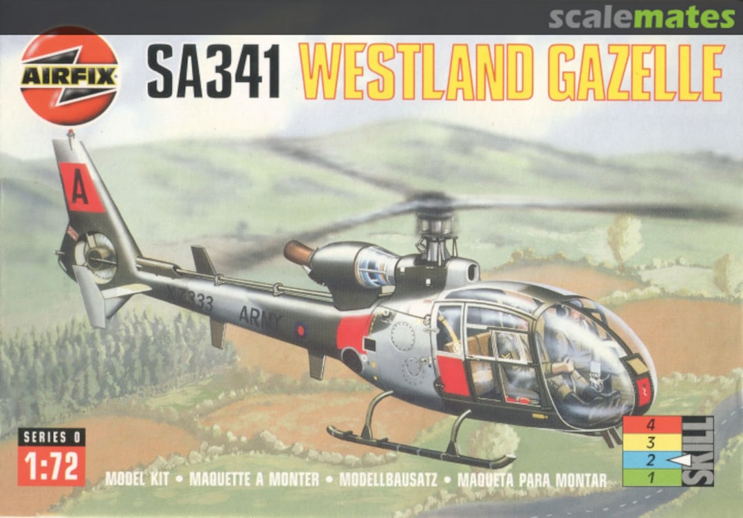 Boxart SA341 Westland Gazelle 00059 Airfix