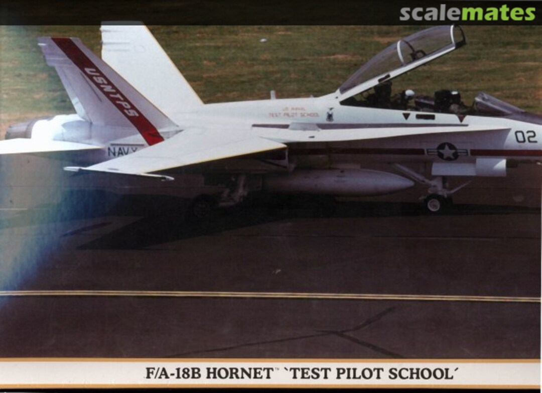 Boxart F/A-18B Hornet `Test Pilot School´ 09507 Hasegawa