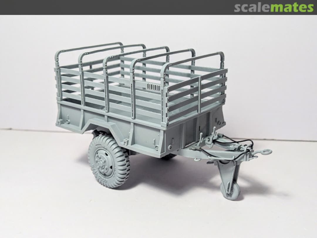 Boxart M105A1 Cargo Trailer HL1013 Hobby Link