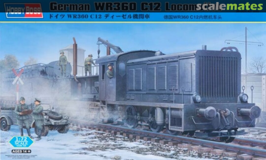 Boxart Wehrmachtslokomotive WR 360 C 12 82913 HobbyBoss