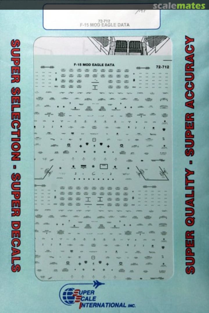Boxart F-15 MOD Eagle Data 72-712 SuperScale International