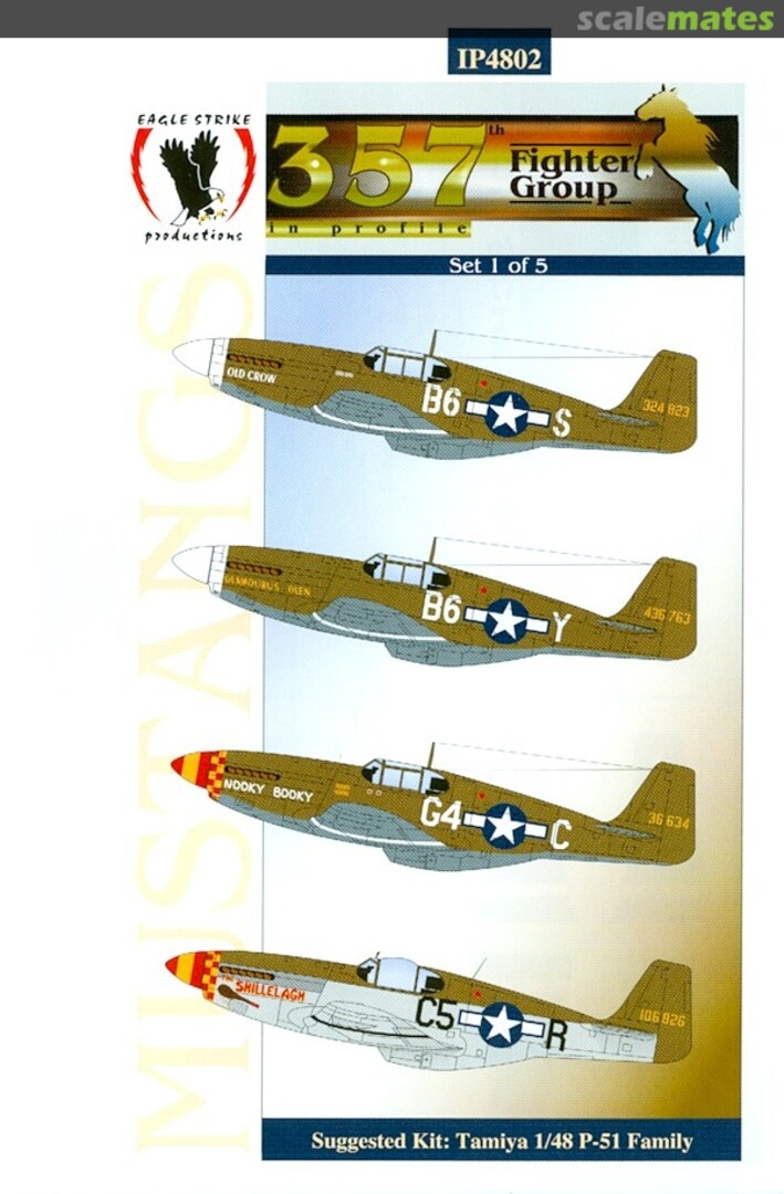 Boxart 357th Fighter Group in Profile IP4802 Eagle Strike Productions