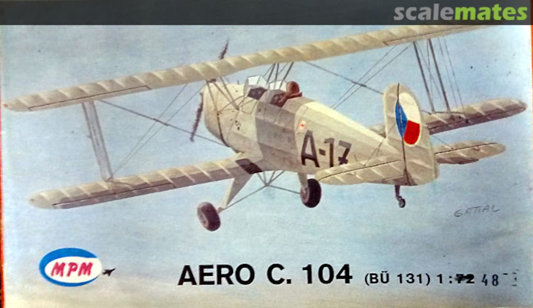 Boxart Aero C 104 (Bü 131) 48005 MPM Production