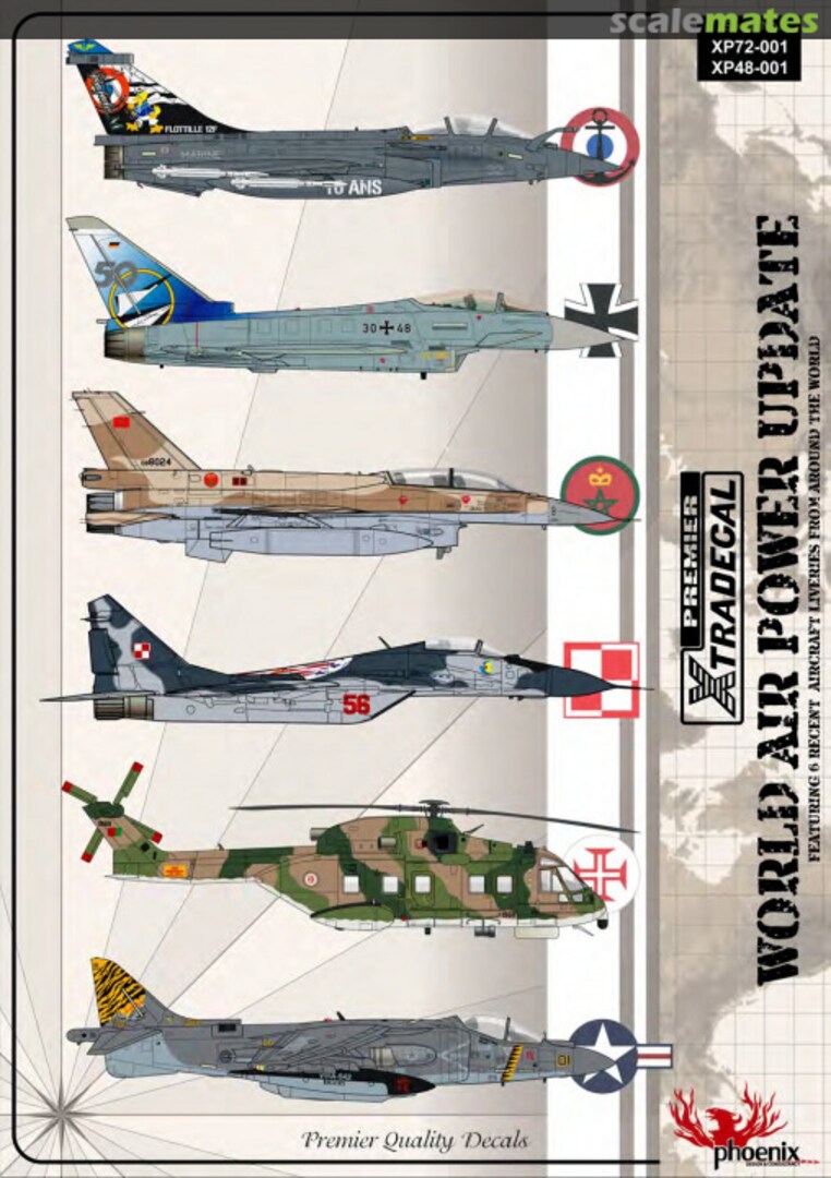 Boxart World Air Power Update XP48-001 Xtradecal