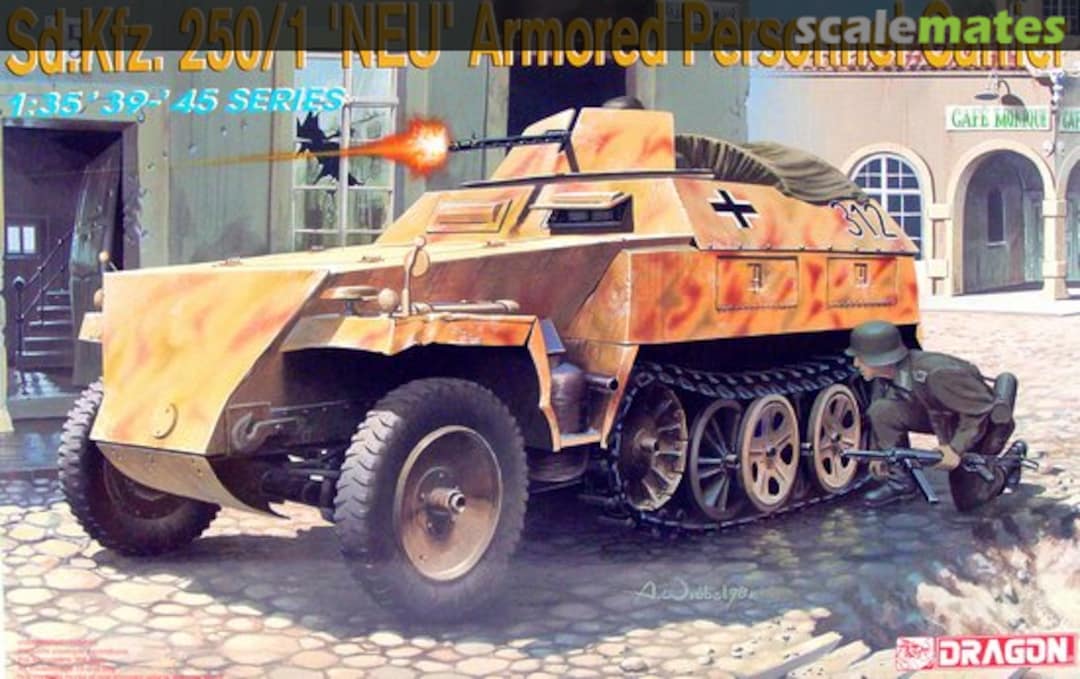 Boxart Sd.Kfz. 250/1 Ausf. B 6100 Dragon