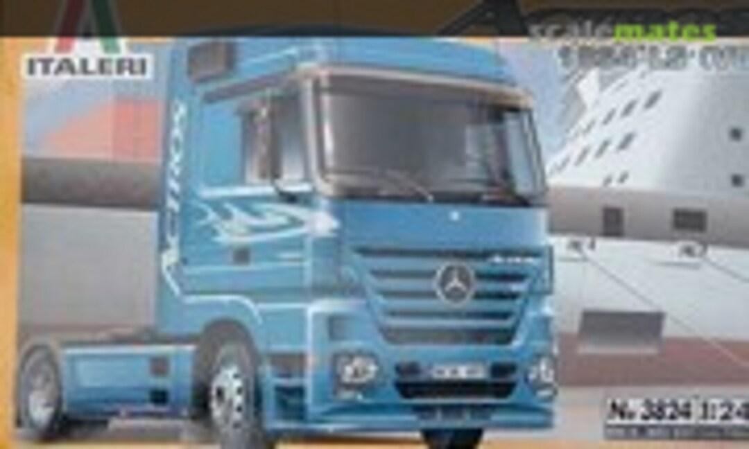 1:24 Mercedes-Benz Actros 1854 LS (V8) (Italeri 3824)