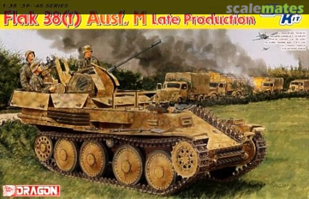 Boxart Flak 38(t) Ausf. M Late Production 6590 Dragon