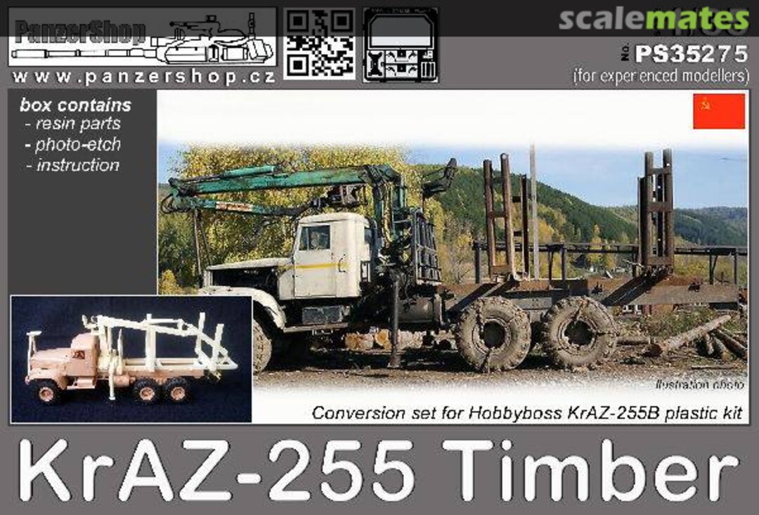 Boxart KrAZ-255 Timber PS35275 PanzerShop