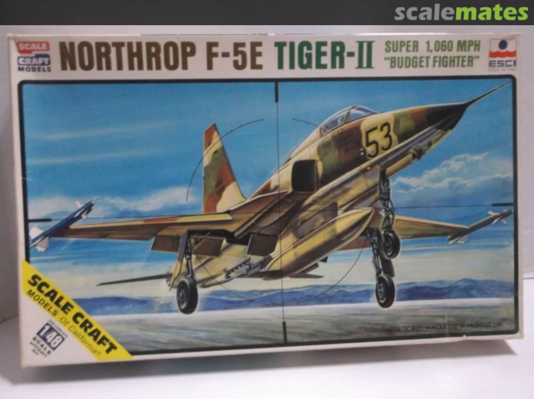 Boxart Northrop F-5E Tiger II SC-4031 ESCI/Scale Craft