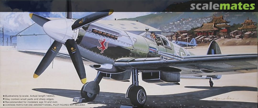 Boxart Spitfire Mk.14E "Red Lion" 74008 Fujimi