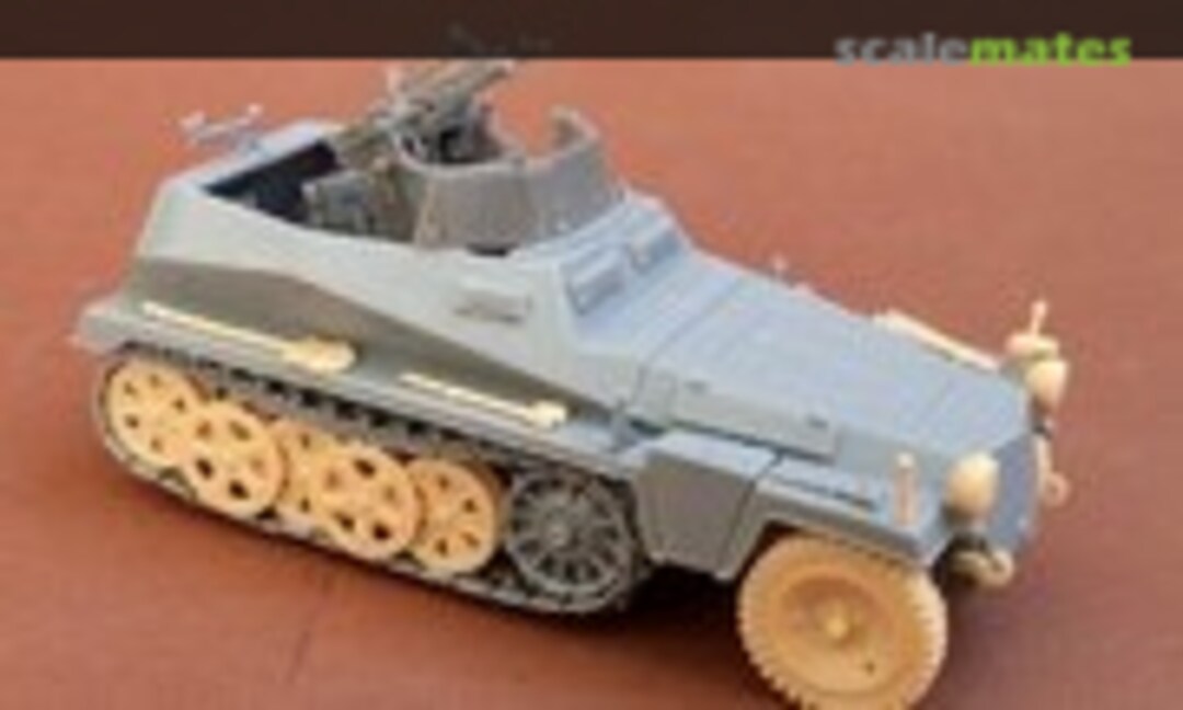 1:72 Sd.Kfz.250/4 alt Truppenluftschutzwagen (Modell Trans Modellbau MT72613)