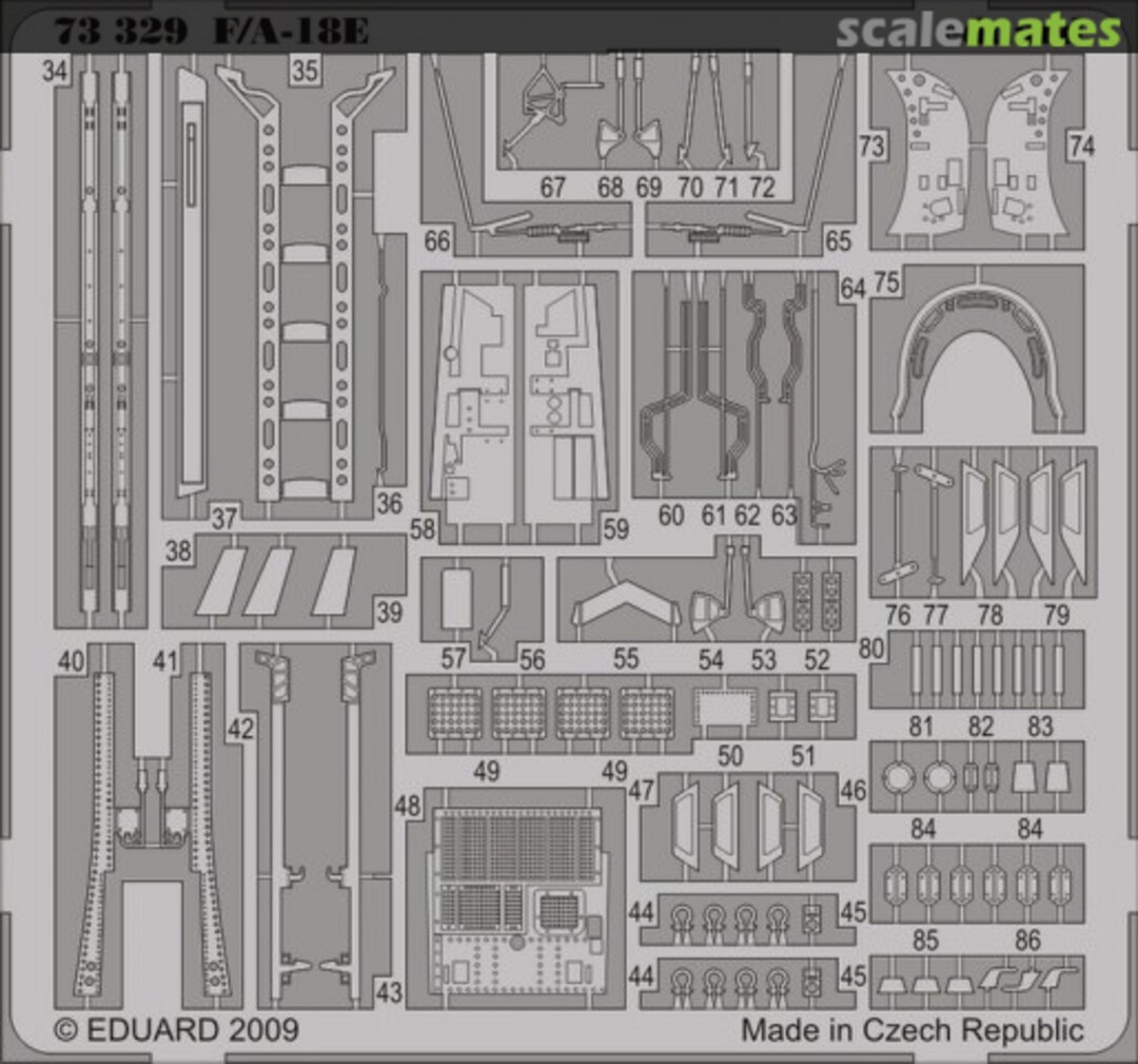Boxart F/A-18E S.A. 73329 Eduard
