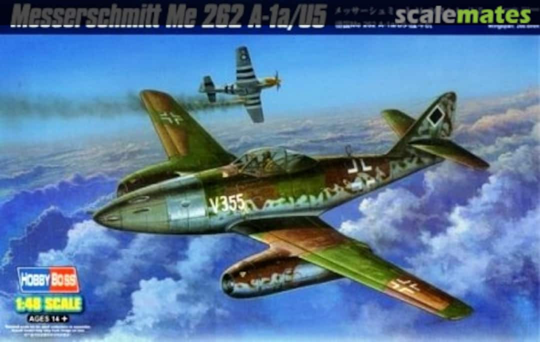 Boxart Messerschmitt Me 262 A-1a/U5 80373 HobbyBoss