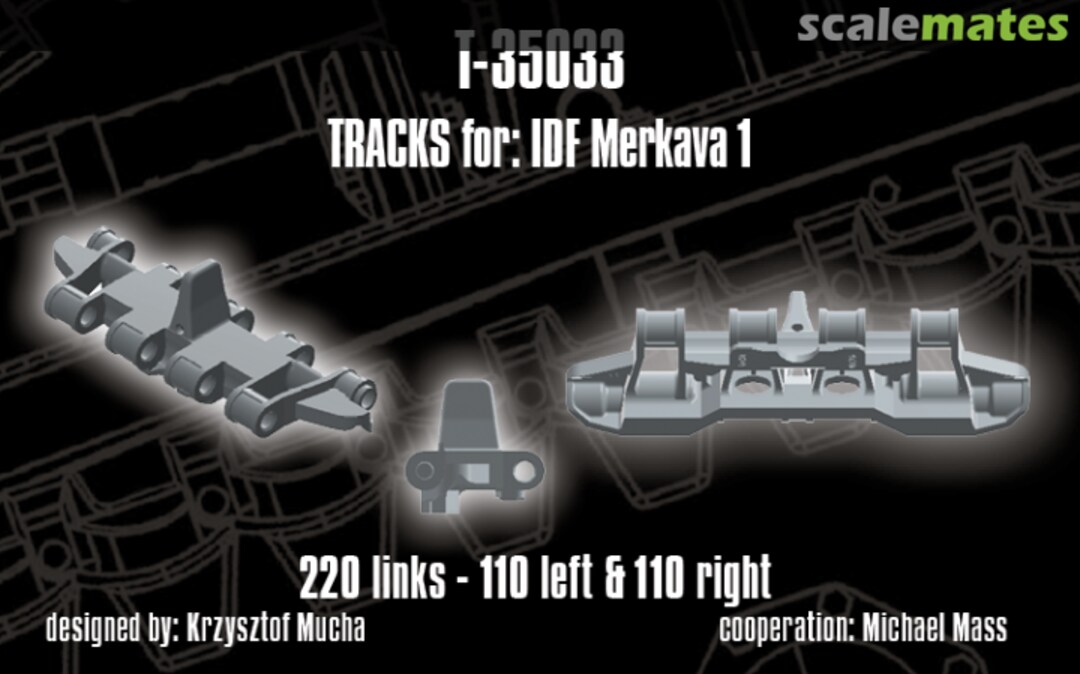 Boxart TRACKS for: IDF Merkava I T-35033 QUICKTRACKS