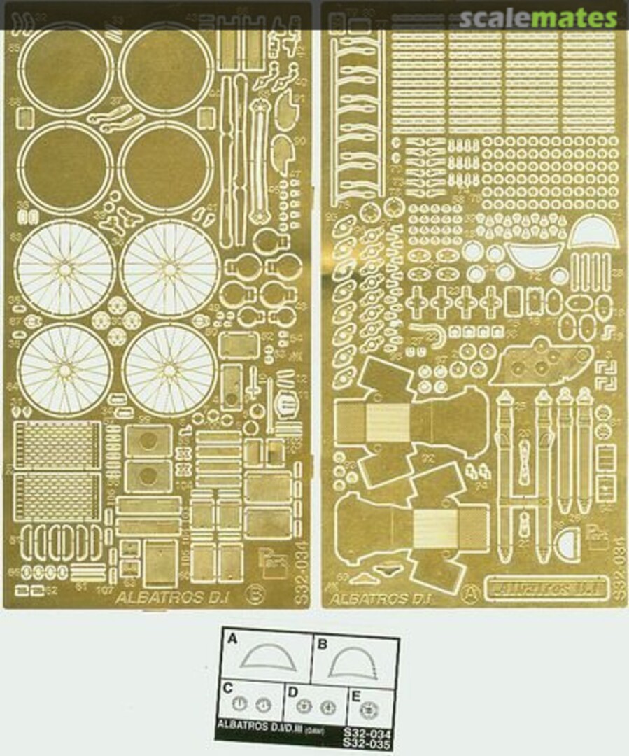 Boxart Albatros D.I S32-034 Part