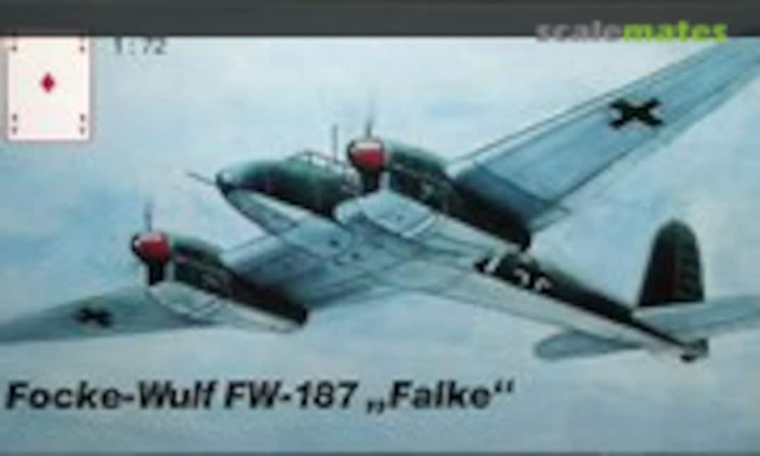 1:72 Focke-Wulf Fw 187 &quot;Falke&quot; (Karo As AM-01.72)